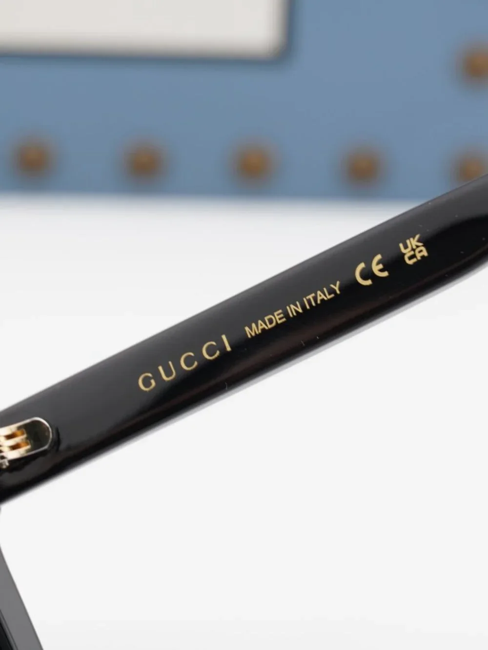Gucci GG1317SA 001 Square Sunglasses - Black/Grey